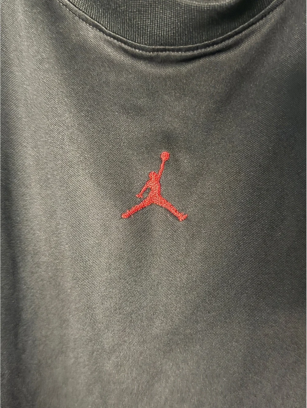 Jordan Training Men's Black and Red Short Sleeve T-Shirt Size Large